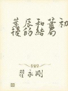 叶辰和萧初然最后的结局