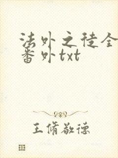 法外之徒全文加番外txt