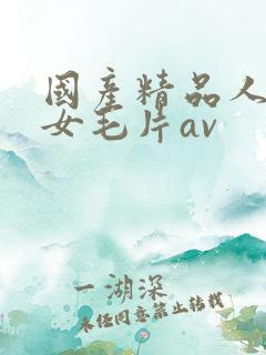 国产精品人妻熟女毛片av