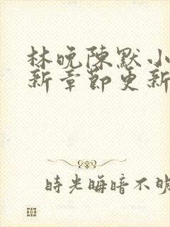 林晚陈默小说最新章节更新时间