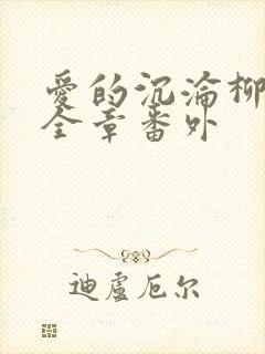 爱的沉沦柳如眉全章番外