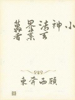 万界法神小说原著叶玄