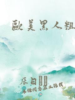 欧美黑人粗大硬