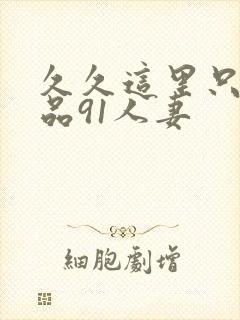 久久这里只有精品91人妻