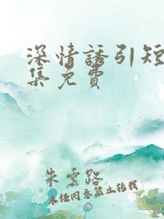 深情诱引短剧全集免费