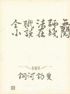 全职法师无删减小说在线阅读