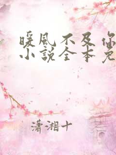 暖风不及你情深小说全本免费