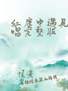 红尘中遇见你原唱完整版