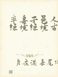 率妻子邑人来此绝境绝境古今异义