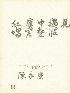 红尘中遇见你原唱完整版