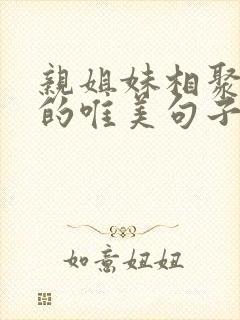 亲姐妹相聚时光的唯美句子简短