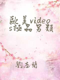 欧美videos极品另类
