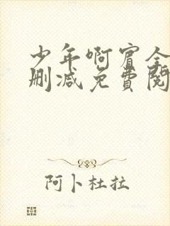 少年啊宾全文无删减免费阅读