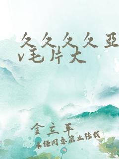 久久久久亚洲av毛片大