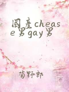 国产chease男gay男