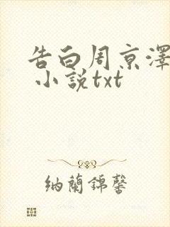 告白周京泽许随 小说txt