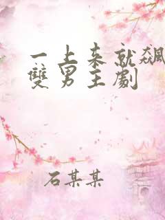 一上来就飙车的双男主剧