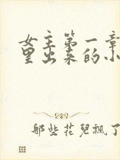 女主第一章从牢里出来的小说