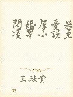 闪婚厚爱米静沈凌星小说免费阅读