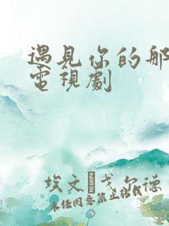 遇见你的那一天电视剧