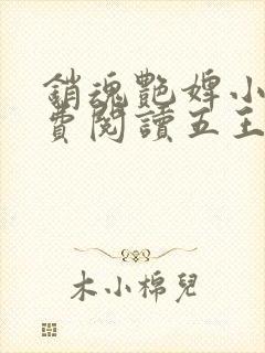 销魂艳婢小说免费阅读五王爷的小说