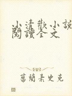 小清欢小说免费阅读全文