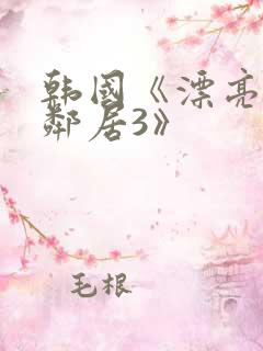 韩国《漂亮的女邻居3》