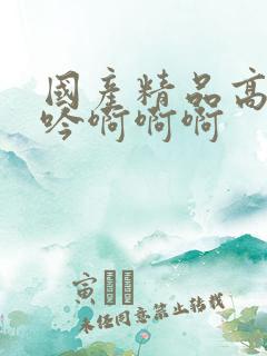 国产精品高潮呻吟啊啊啊