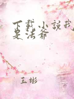 下载小说我真不是法爷