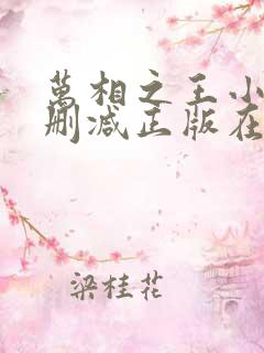 万相之王小说无删减正版在线阅读