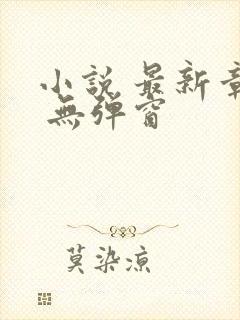 小说 最新章节 无弹窗