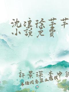 沈浪徐芊芊穿越小说免费