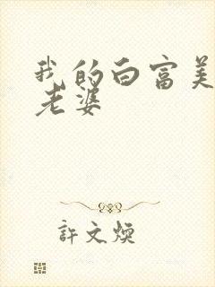 我的白富美总裁老婆