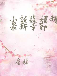 小说苏媚赵春城最新章节