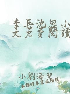 李兵沈思小说全文免费阅读最新章节