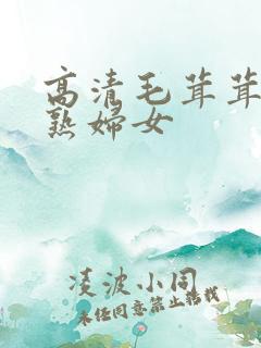 高清毛茸茸亚洲熟妇女