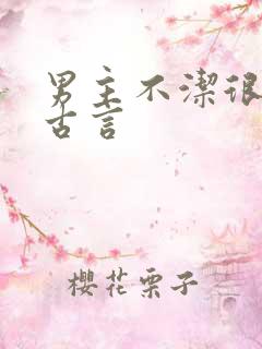 男主不洁很渣的古言