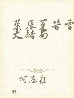 叶辰夏若雪孙怡大结局