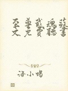 至尊武魂苏莫全文免费听书