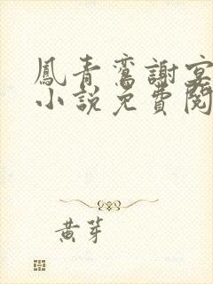 凤青鸾谢宴穿越小说免费阅读