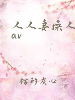 人人妻操人人妻av