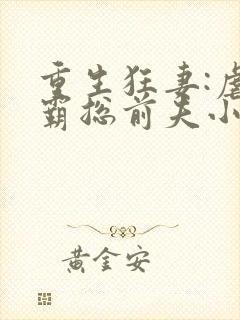 重生狂妻:虐翻霸总前夫小说