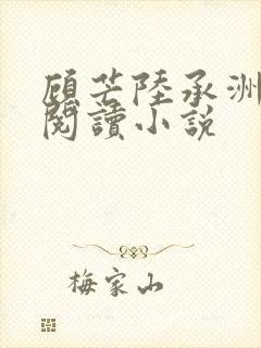 顾芒陆承洲全文阅读小说