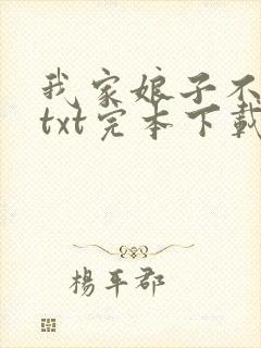 我家娘子不对劲txt完本下载