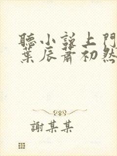 听小说上门龙婿叶辰萧初然