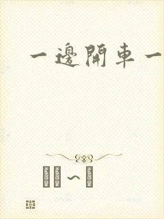 一边开车一边做