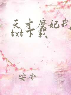 天才魔妃我要了txt下载
