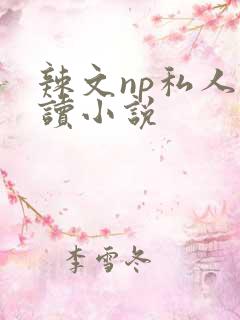 辣文np私人阅读小说