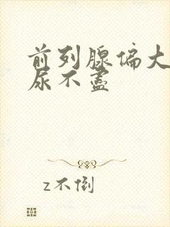 前列腺偏大尿频尿不尽