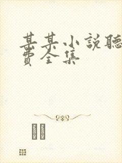 某某小说听书免费全集